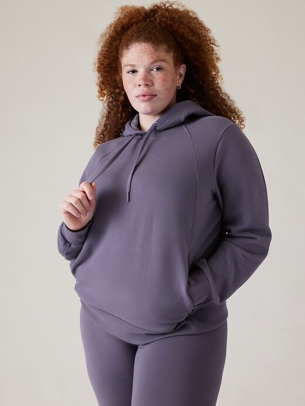 Athleta Retroplush Revive Hoodie Sweatshirt